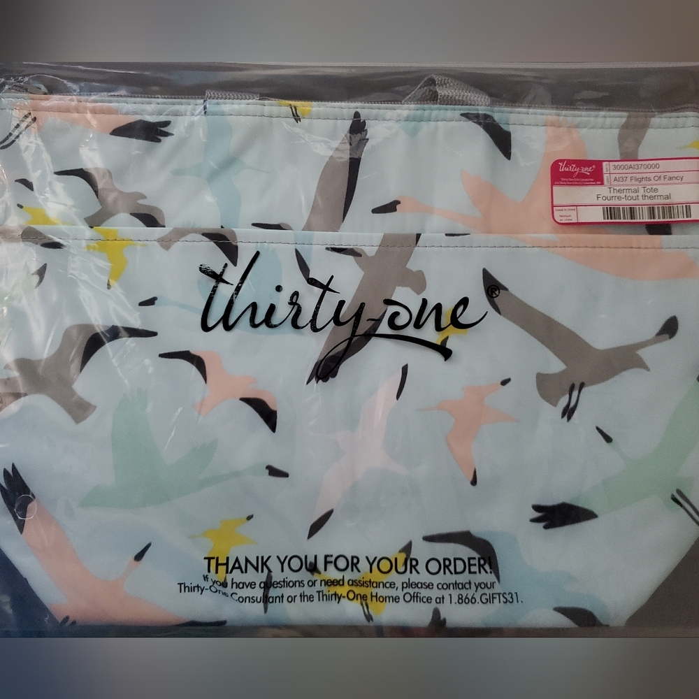 Thirty-One Thermal Tote Flights Of Fancy New